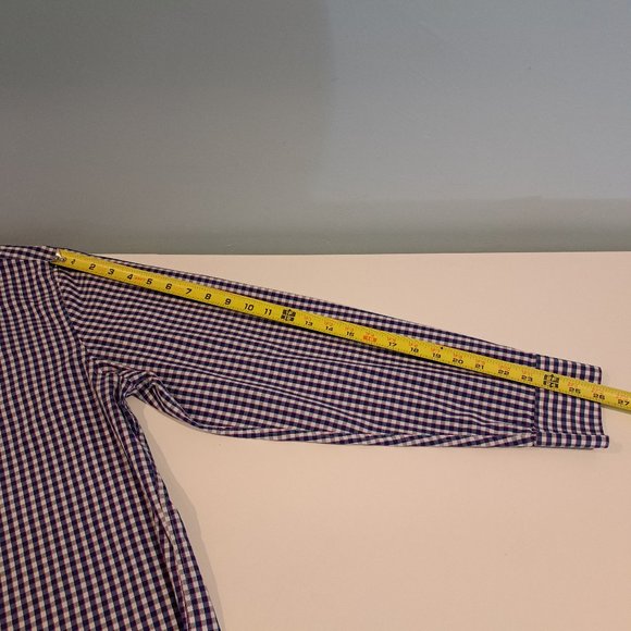 J. Crew men's XL Slim Fit Performance long sleeve button down shirt style #AS989 - Picture 11 of 13